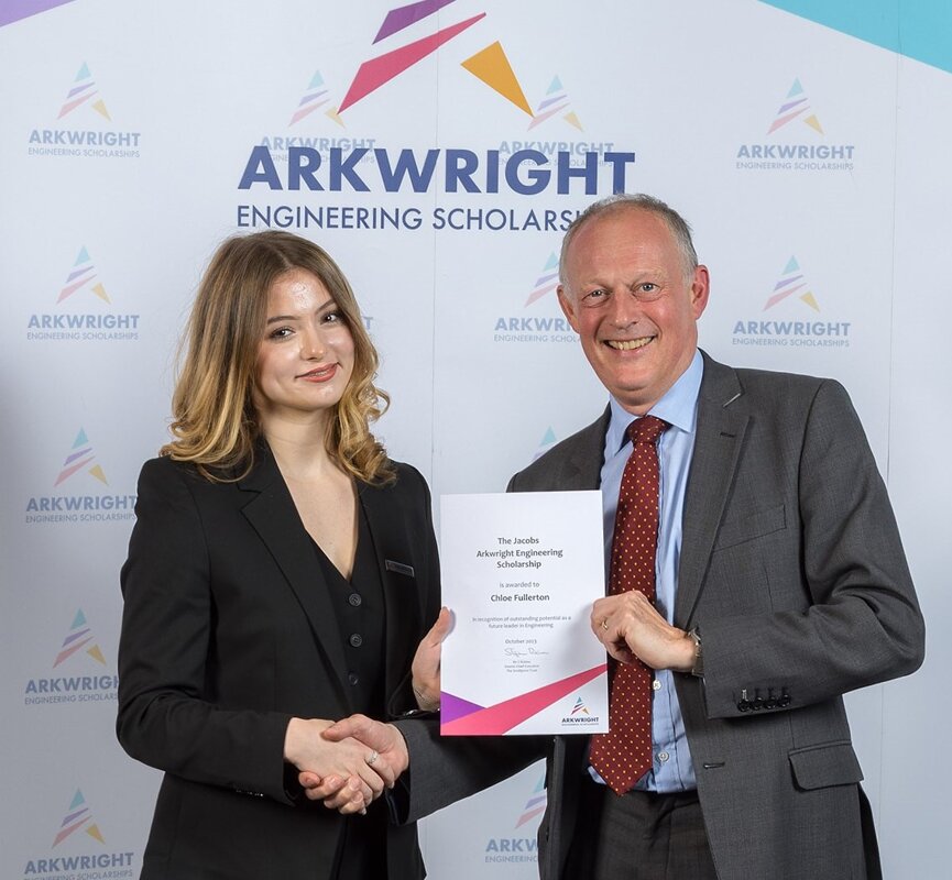 Image of Prestigious Arkwright Engineering Scholarship Awarded to Chloe