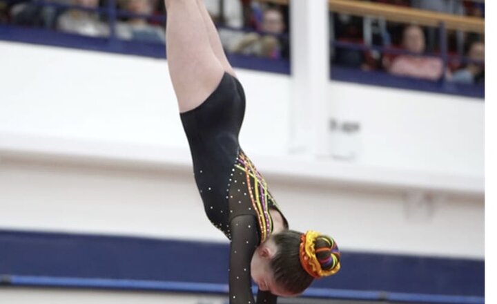 Image of Lacey's Inspirational Journey: Defying the Odds in Gymnastics